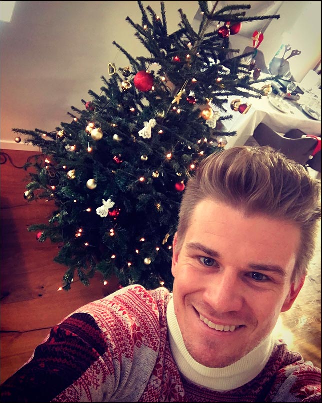 Рождественская фотография от Нико Хюлкенберга