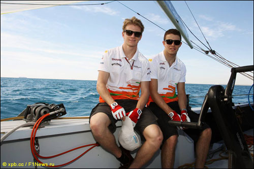 Нико Хюлкенберг и Пол ди Реста