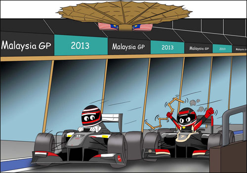 Гран При Малайзии глазами Нико Хюлкенберга, Nicohulkenberg.net