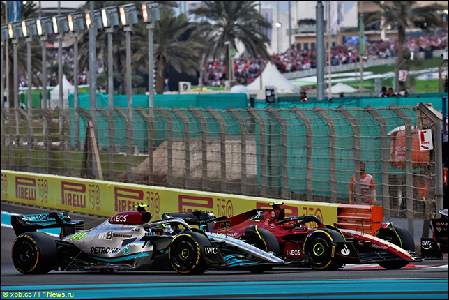 Льюис Хэмилтон и Карлос Сайнс