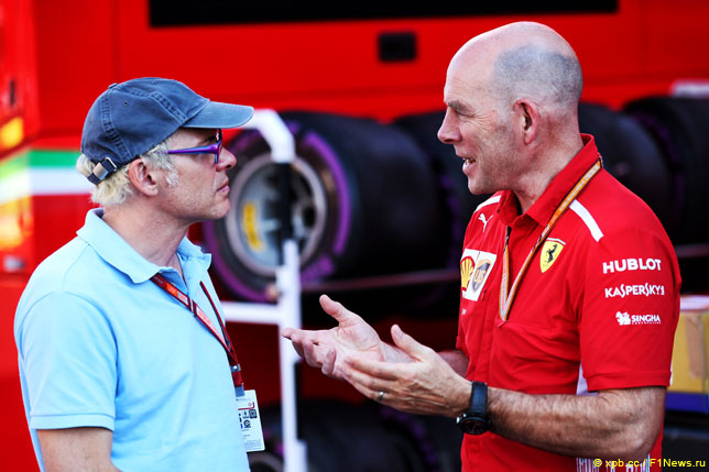 Жак Вильнёв и Джок Клиа