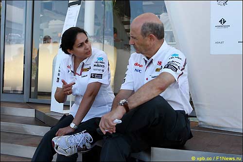 Мониша Кальтенборн и Петер Заубер