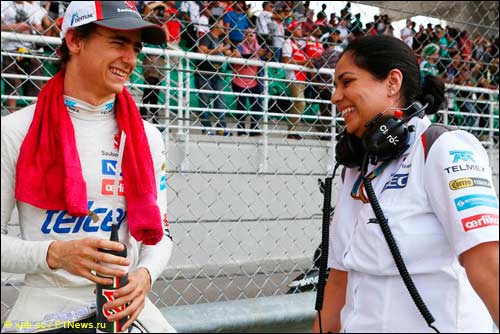 Эстебан Гутьеррес и Мониша Кальтенборн