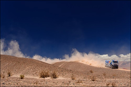 Владимир Чагин на КамАЗе