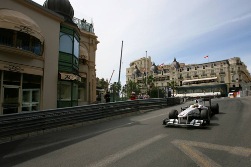 Гран При Монако. Педро де ла Роса
