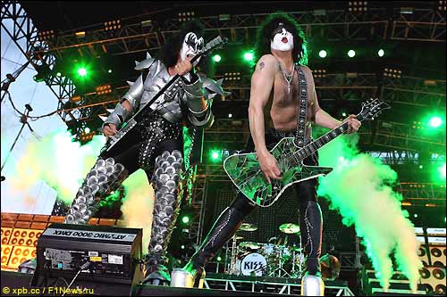 Концерт Kiss в Мельбурне'08