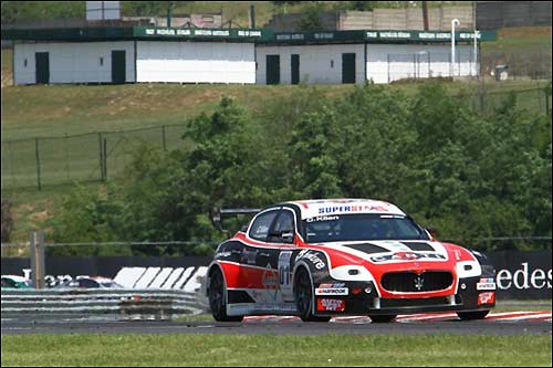 Кристиан Клин на трассе в Будапеште