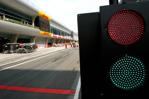 Пит-лейн Shanghai Circuit