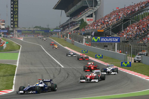 Гран При Испании. Нико Росберг за рулем FW31