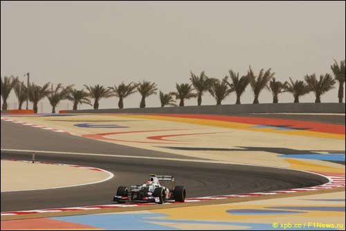 Серхио Перес на Гран При Бахрейна