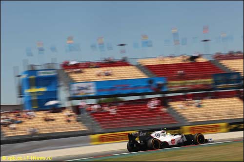 Серхио Перес на Гран При Испании