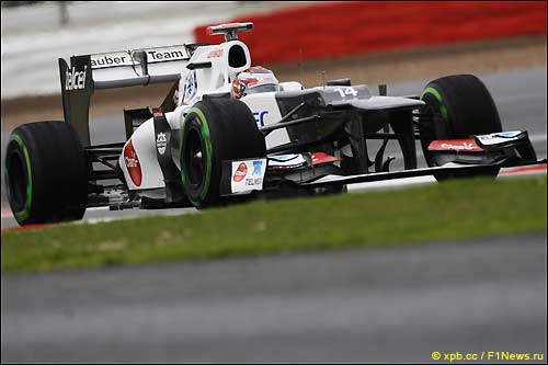 Камуи Кобаяши за рулем Sauber C31