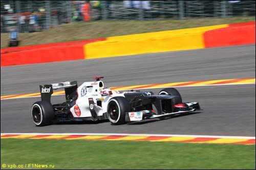 Камуи Кобаяши на Гран При Бельгии