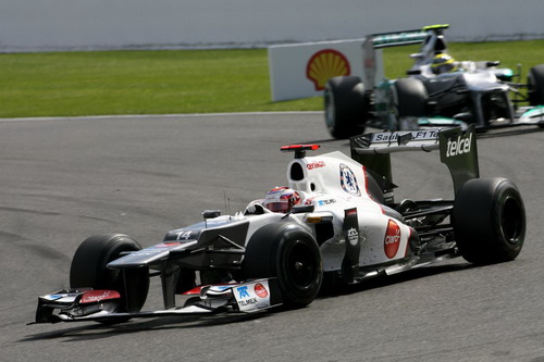 Гран При Бельгии. Камуи Кобаяши