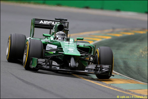 Камуи Кобаяши в квалификации Гран При Австралии