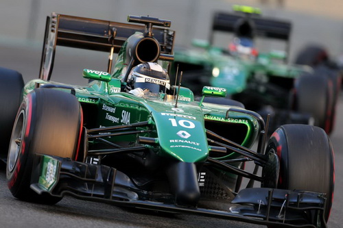 Гран При Абу-Даби. Гонщики Caterham