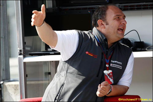 Руководитель HRT Колин Коллес