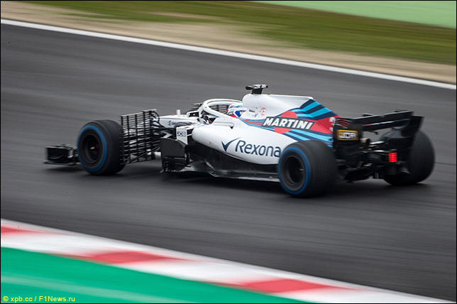 Сергей Сироткин на машине с аэродинамическими датчиками