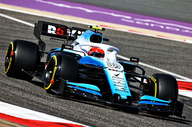 Роберт Кубица за рулём Williams FW42