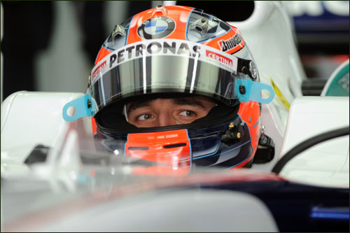 Роберт Кубица на тестах в Портимао