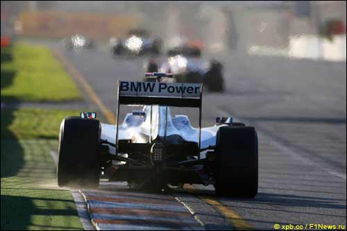 Роберт Кубица на трассе Гран При Австралии