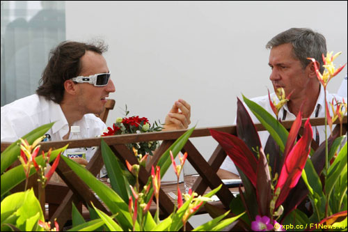 Роберт Кубица и Даниэле Морелли