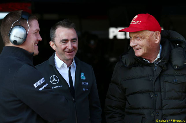 Падди Лоу и Ники Лауда