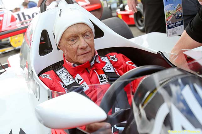 Ники Лауда за рулём McLaren 4/2, Гран При Австрии, 2015 год