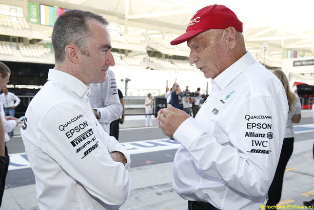 Ники Лауда и Падди Лоу