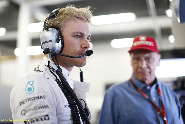 Нико Росберг и Ники Лауда