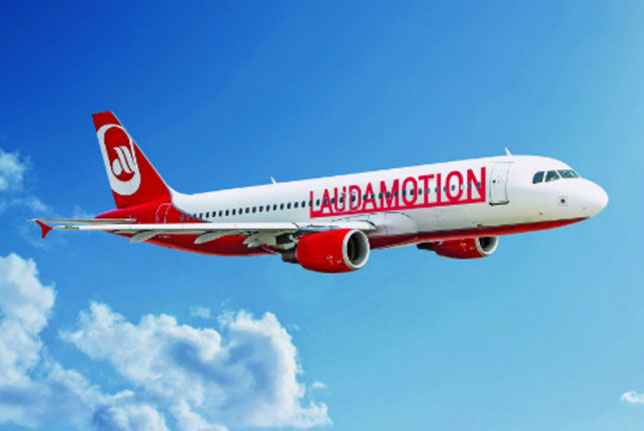 Самолет авиакомпании LaudaMotion (фотография LaudaMotion GmbH)