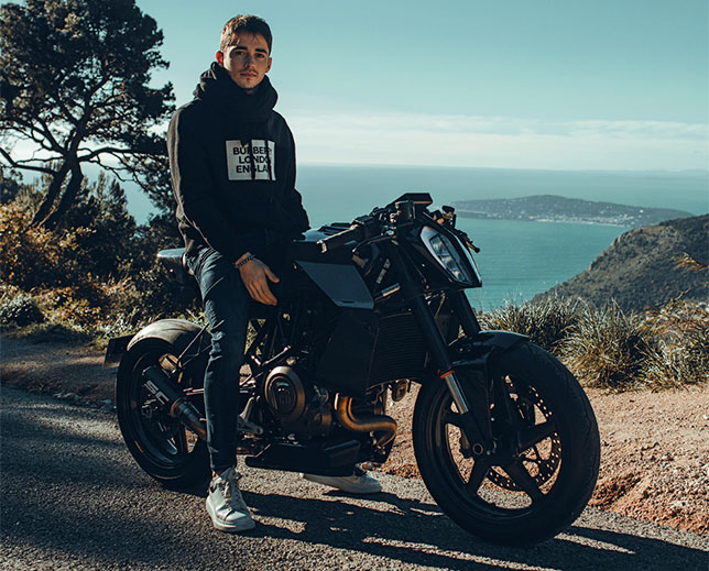 Мотоцикл The Apex 2.0, построенный по заказу Шарля Леклера