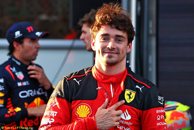 Шарль Леклер – победитель квалификации в Баку