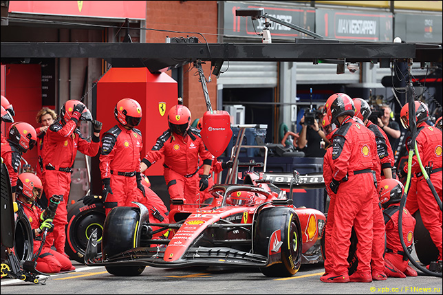 Пит-стоп Шарля Леклера