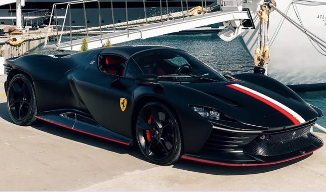 Ferrari Daytona SP3 Шарля Леклера, фото Ferrari Scuderia Montecarlo