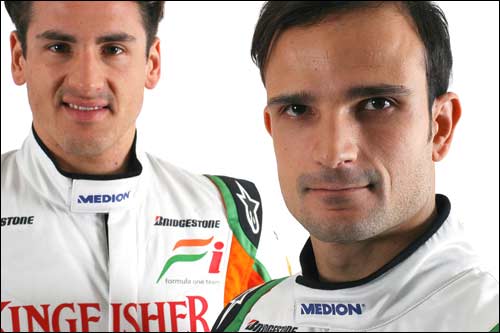 Адриан Сутил и Витантонио Лиуцци