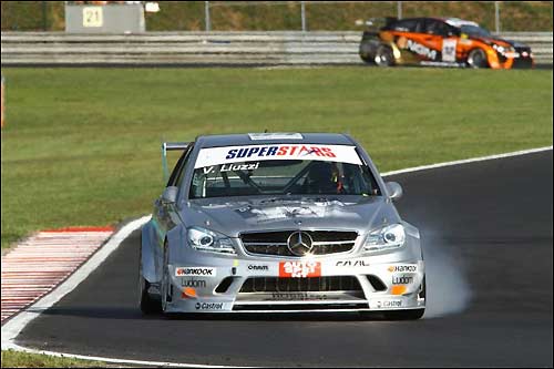 Витантонио Лиуцци на трассе в Будапеште