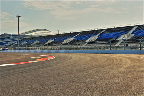 Трасса в Сочи