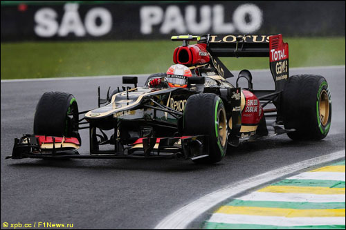 Роман Грожан в Интерлагосе, 2013 год