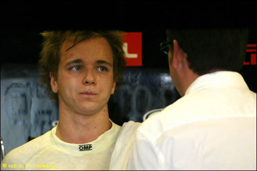 Кевин Корьюс на молодёжных тестах в Абу-Даби