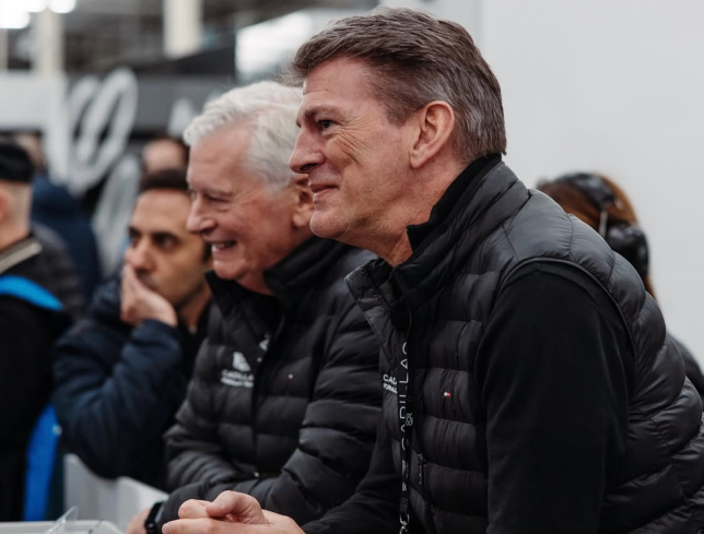 Грэм Лоудон, руководитель Cadillac F1, и Пэт Симондс, консультант команды, фото пресс-службы Cadillac