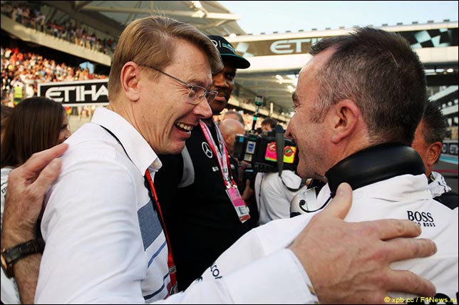 Мика Хаккинен и Падди Лоу