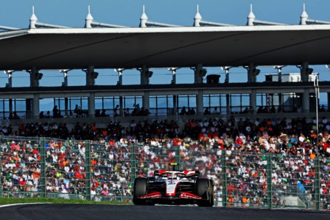 Нико Хюлкенберг на трассе Гран При Японии, 2023 год, фото XPB