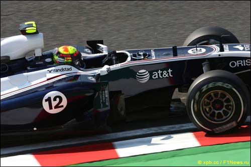 Пастор Мальдонадо на Гран При Японии