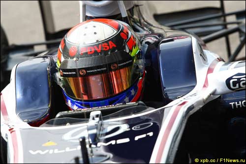 Пастор Мальдонадо на Гран При Бразилии