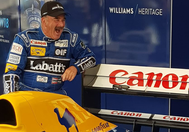 Найджел Мэнселл, фото пресс-службы Goodwood Festival of Speed