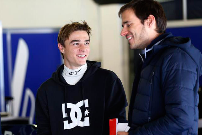 Артём Маркелов на тестах GP2