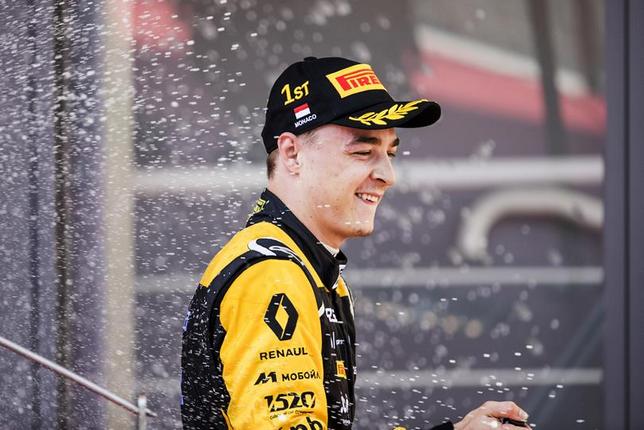 Артём Маркелов после победы в Монако