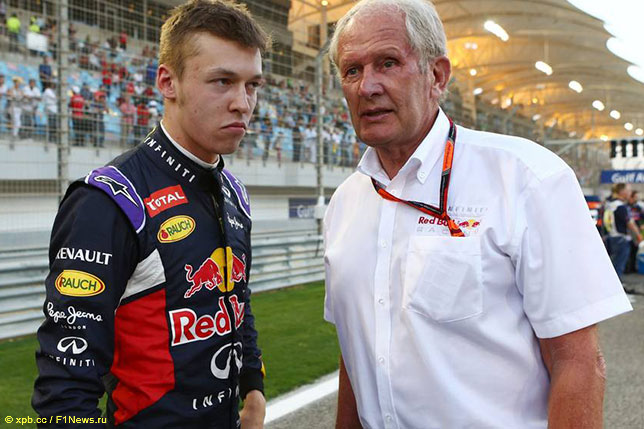 Хельмут Марко и Даниил Квят