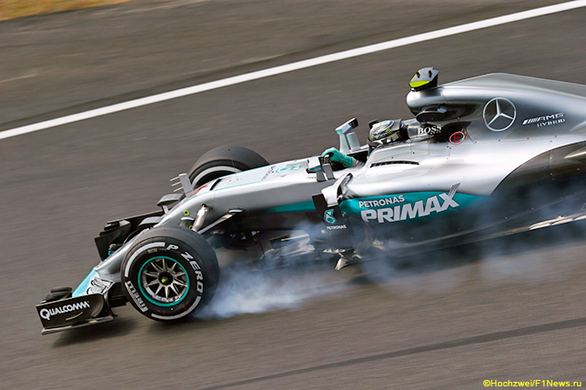 Нико Росберг на трассе в Малайзии